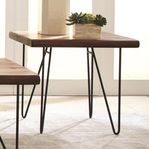 Live Edge End Table