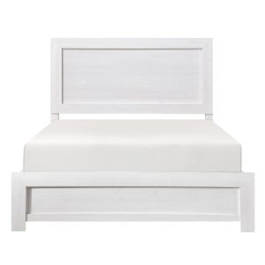 Corbin White Full Bed