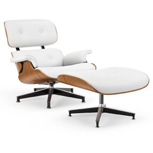 Eames White Lounge Chair