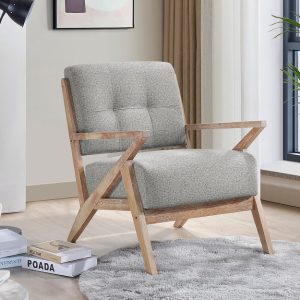 Ollen Grey Accent Chair
