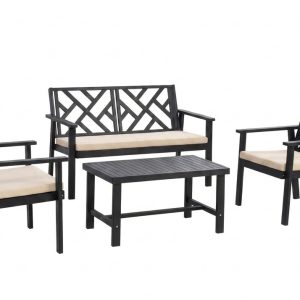Werph Black Sofa Set