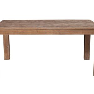 Aiden Chevron Dining Table