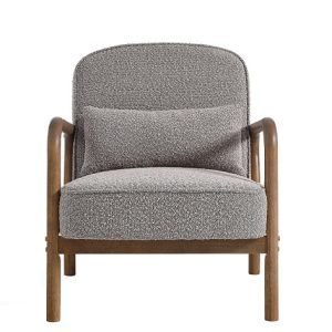Charlie Grey Accent Chair